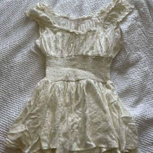 White Princess Polly Love Galore Romper